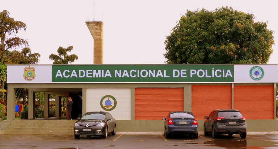 Fachada da Academia Nacional de Polícia